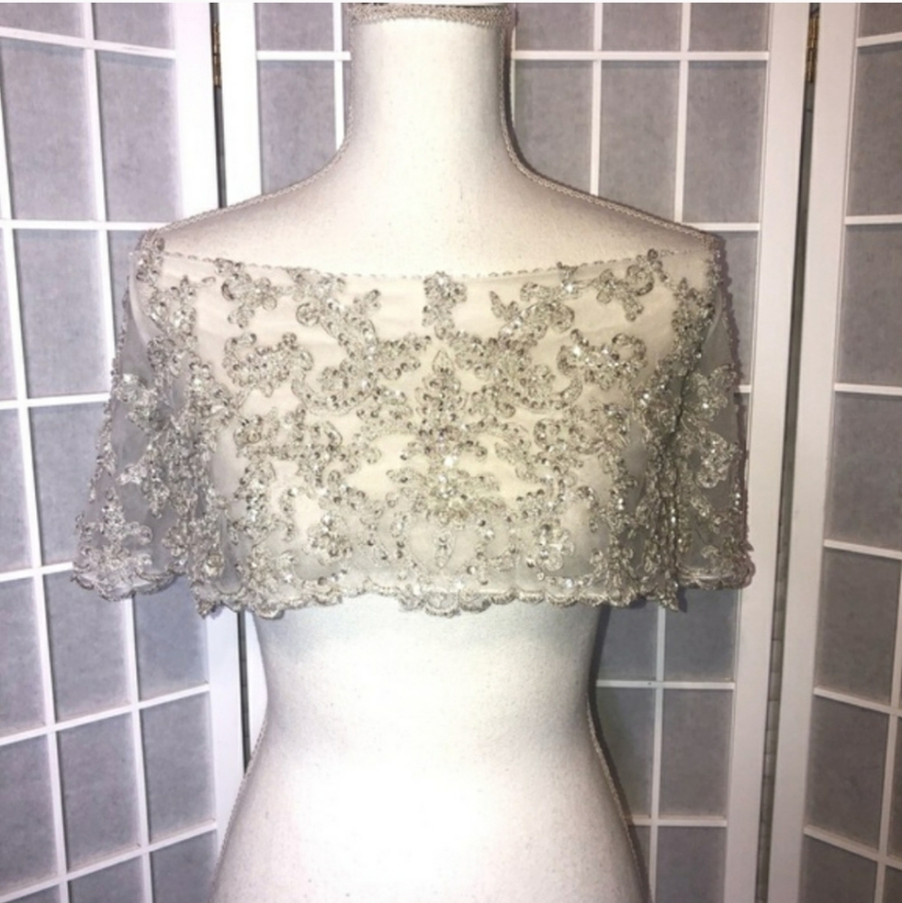 David Tutera Wedding Shawl